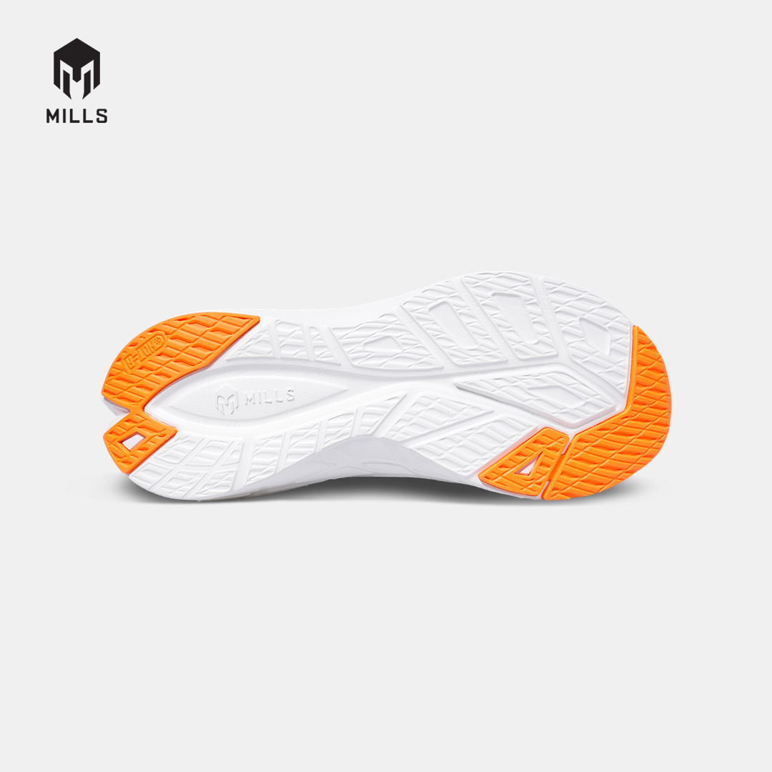 MILLS SEPATU LARI RUNNING SHOES TREXIMO VISION OLIVE/BLACK/ORANGE 9103408
