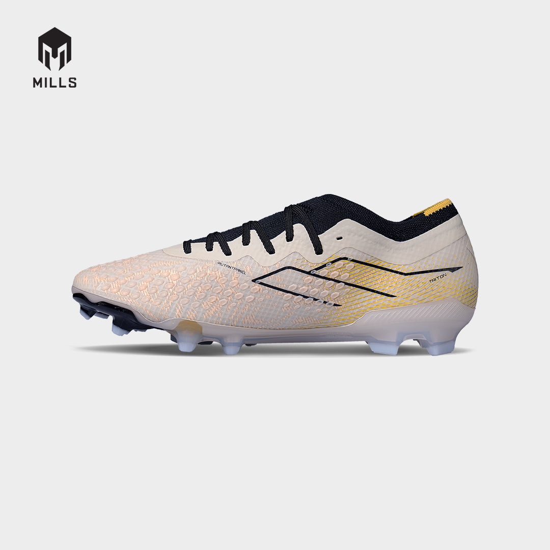 MILLS SEPATU SEPAKBOLA TRITON DEISLER 1.9 ELITE FG SOFT BEIGE/BLACK/GOLD 9305402