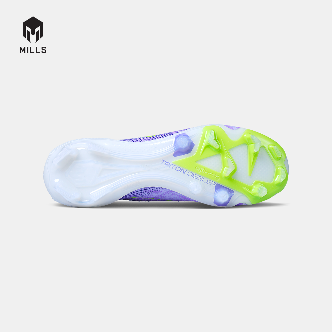 MILLS SEPATU SEPAKBOLA TRITON DEISLER 1.9 ELITE FG VIOLET/BLACK/GREEN 9305403