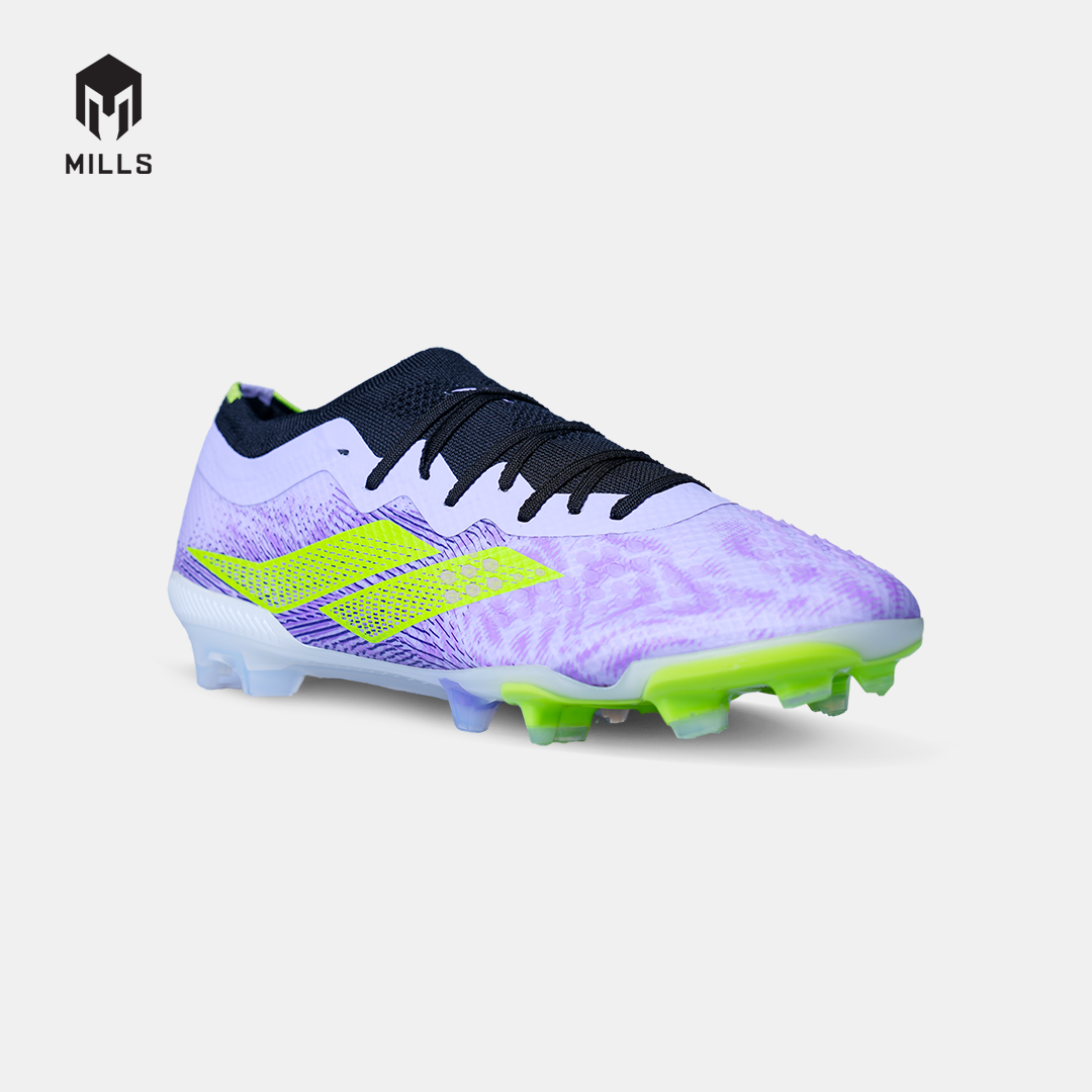MILLS SEPATU SEPAKBOLA TRITON DEISLER 1.9 ELITE FG VIOLET/BLACK/GREEN 9305403