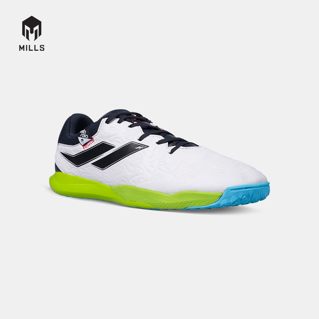 MILLS SEPATU FUTSAL VOLTASALA APEX M2 PRIME WHITE/BLACK/MULTICOLOR 9502004