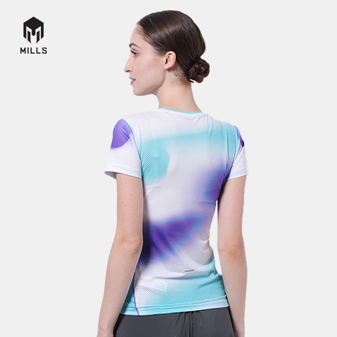 MILLS PASI DAILY TRAINER RUNNING T-SHIRT WOMEN WHITE 5022 20