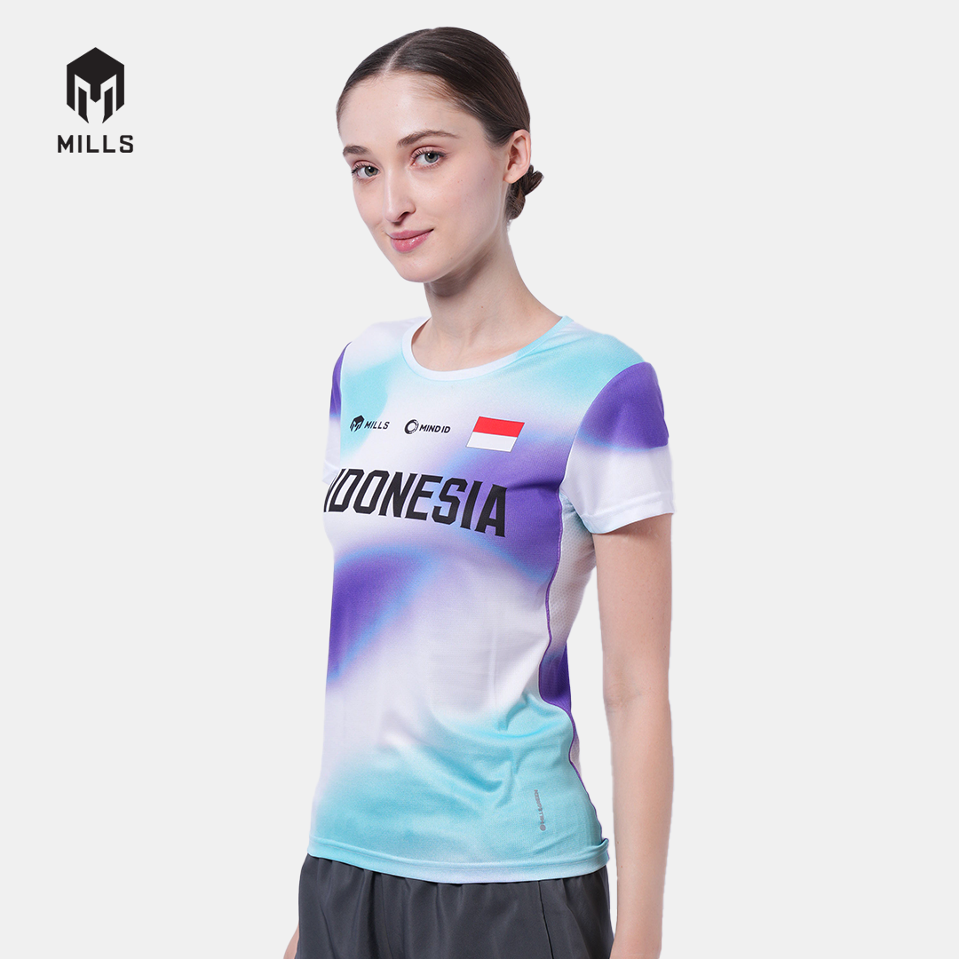 MILLS PASI DAILY TRAINER RUNNING T-SHIRT WOMEN WHITE 5022 20