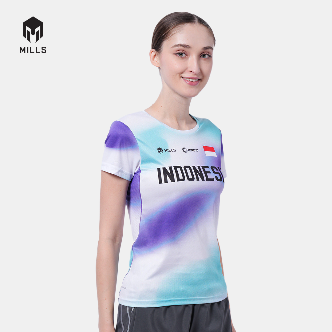 MILLS PASI DAILY TRAINER RUNNING T-SHIRT WOMEN WHITE 5022 20