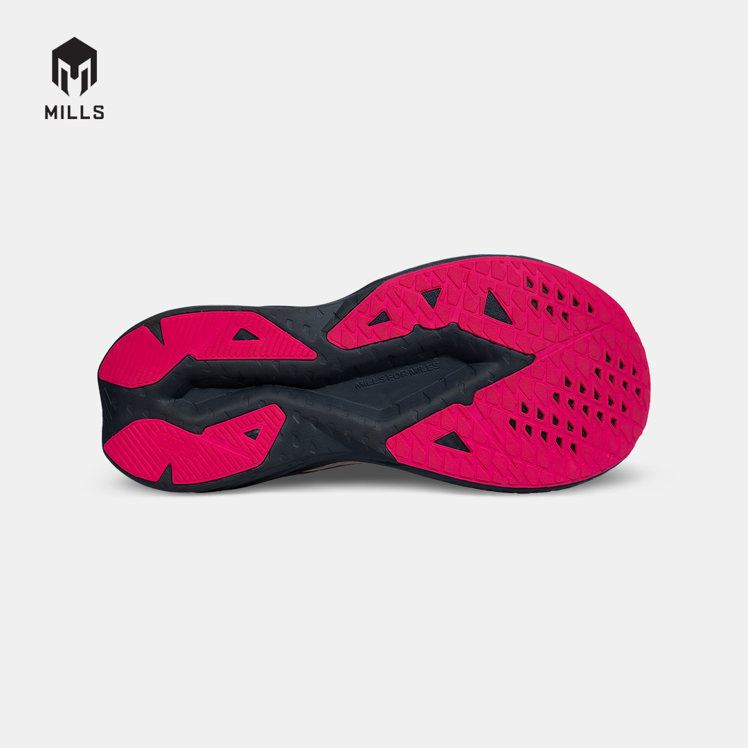 MILLS SEPATU LARI RUNNING SHOES ENERSTRIKE HYPER BROKEN WHITE/NEON/BLACK 9105606