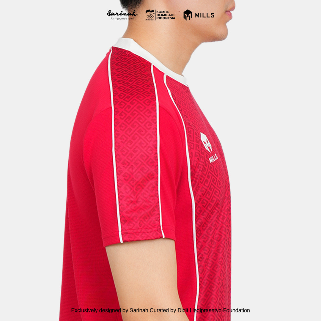 MILLS SEA GAMES HOME FOOTBALL JERSEY SV RED 00100813 30SGM