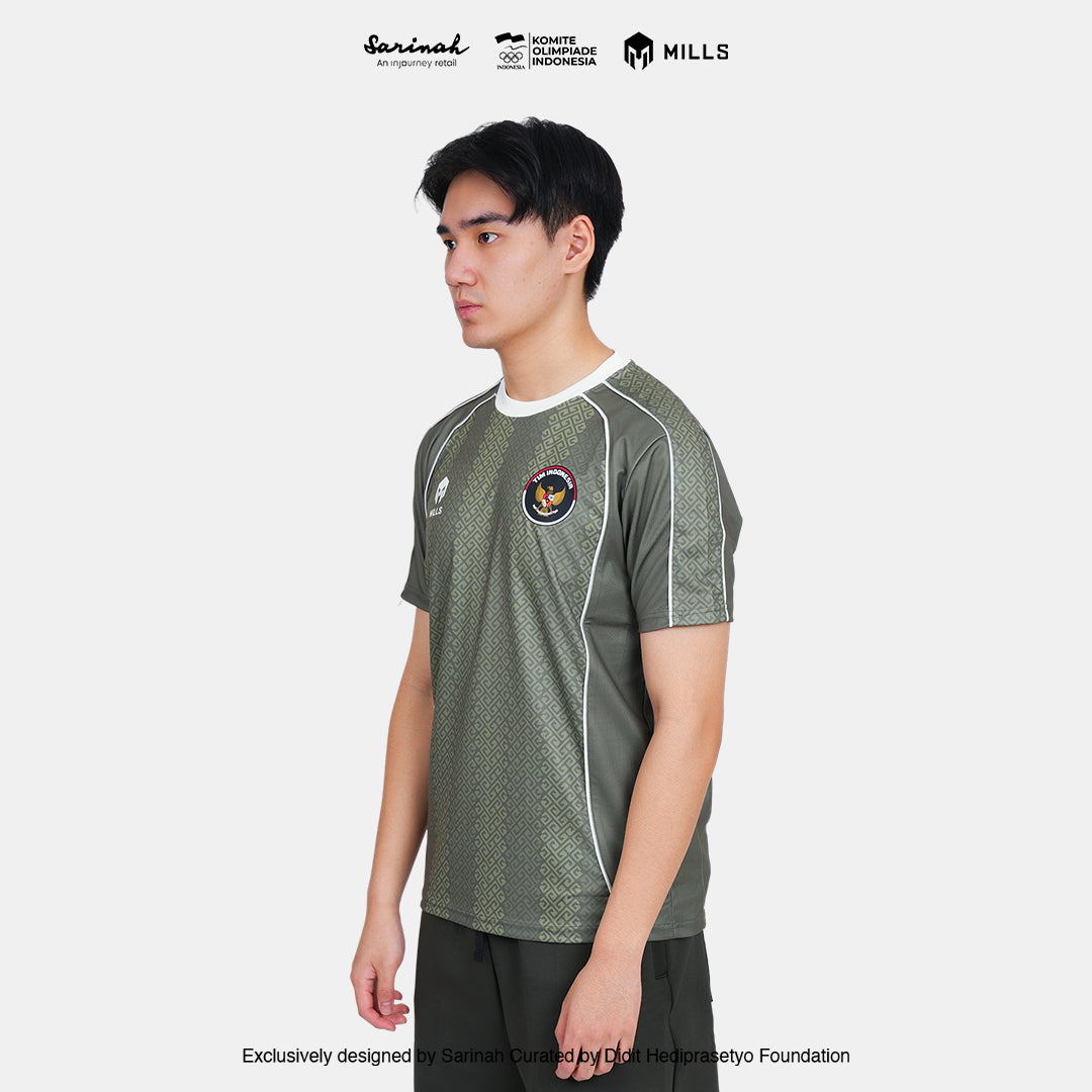 MILLS SEA GAMES THIRD FOOTBALL JERSEY SV GREEN 00100815 50SGM