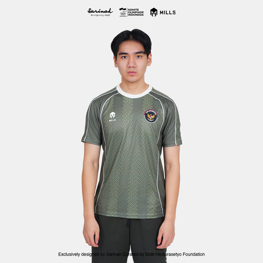 MILLS SEA GAMES THIRD FOOTBALL JERSEY SV GREEN 00100815 50SGM