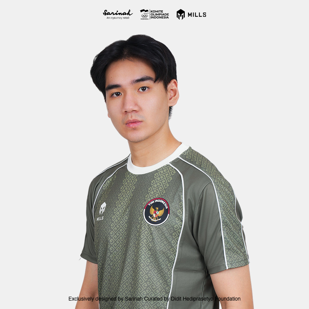 MILLS SEA GAMES THIRD FOOTBALL JERSEY SV GREEN 00100815 50SGM