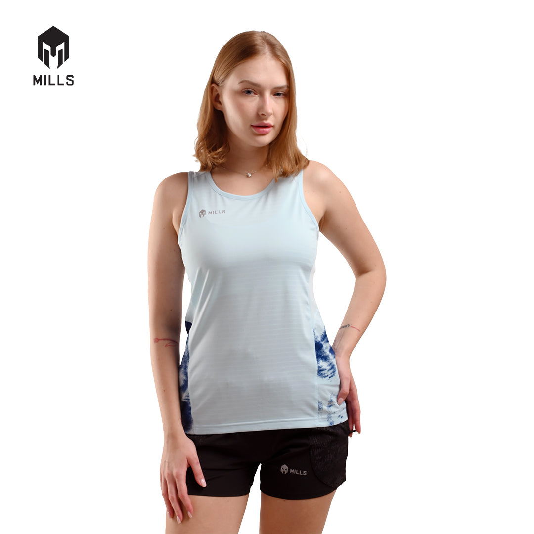 MILLS Singlet Wanita Running Lauf Running Tank Women Sleeveless 6009