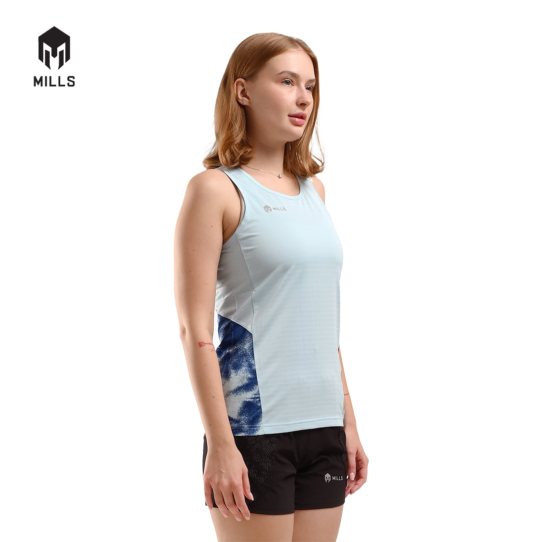 MILLS Singlet Wanita Running Lauf Running Tank Women Sleeveless 6009