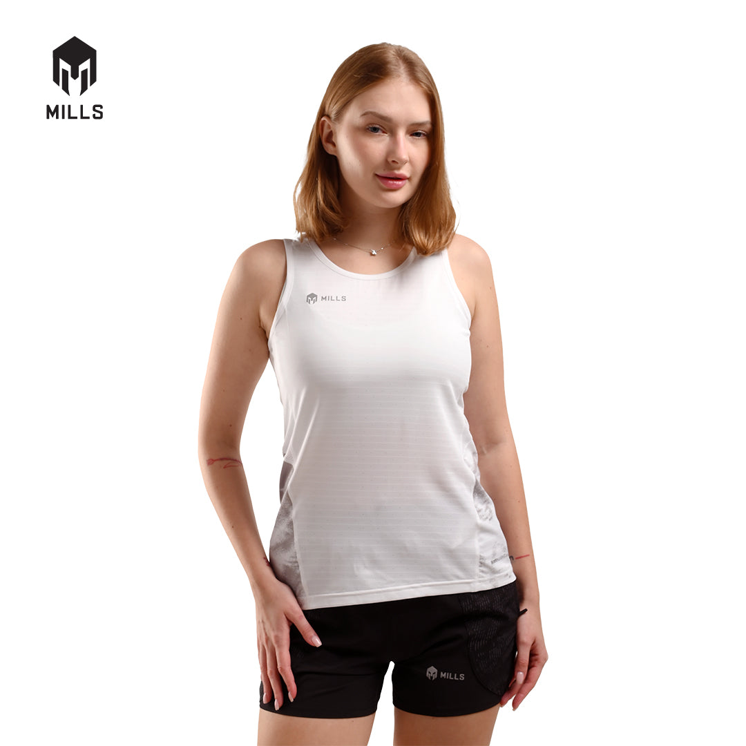 MILLS Singlet Wanita Running Lauf Running Tank Women Sleeveless 6009