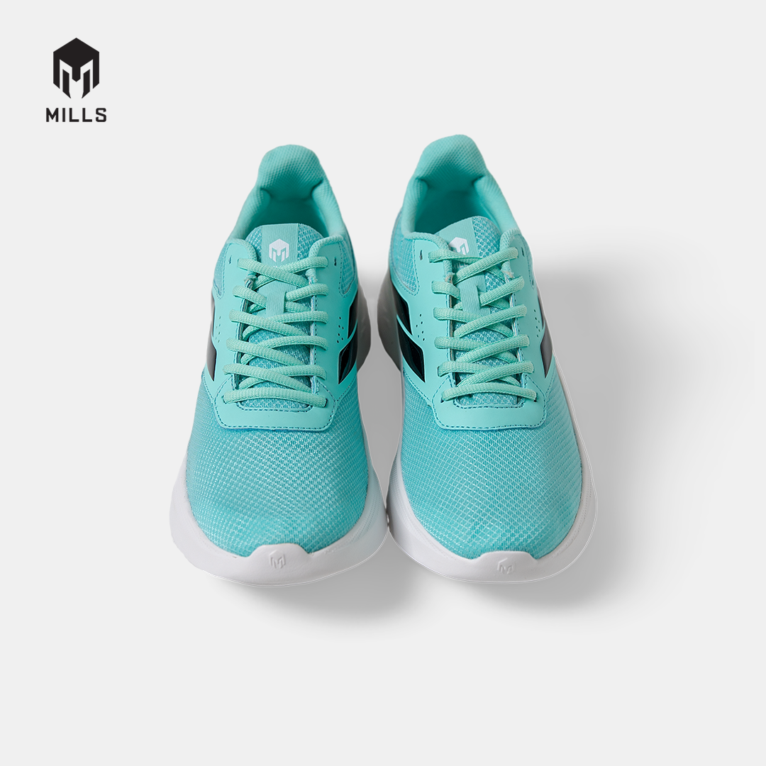 MILLS SEPATU LARI RUNNING SHOES ECHO MISTY.TEAL/WHITE 9702309