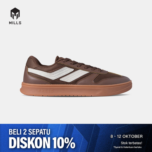 MILLS SEPATU LIFESTYLE ULTRAS DREAMER 2 AM DK.BROWN/GUM 9703404