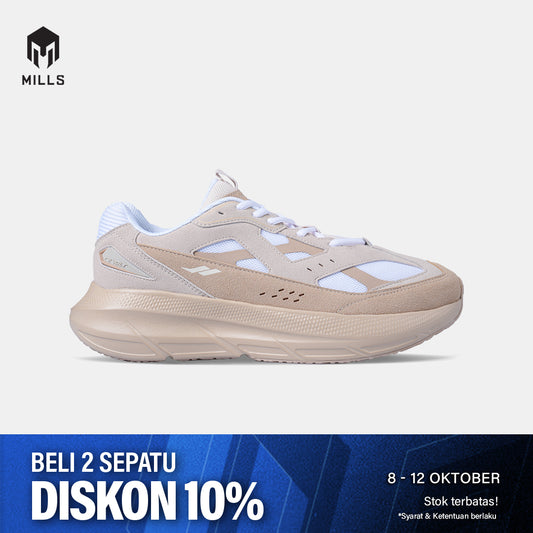 MILLS SEPATU LIFESTYLE REVOLT HYPER ALPHA OFF.WHITE/BEIGE 9702905
