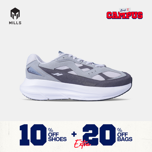 MILLS SEPATU LIFESTYLE REVOLT HYPER ALPHA GREY/DK.GREY/WHITE 9702906