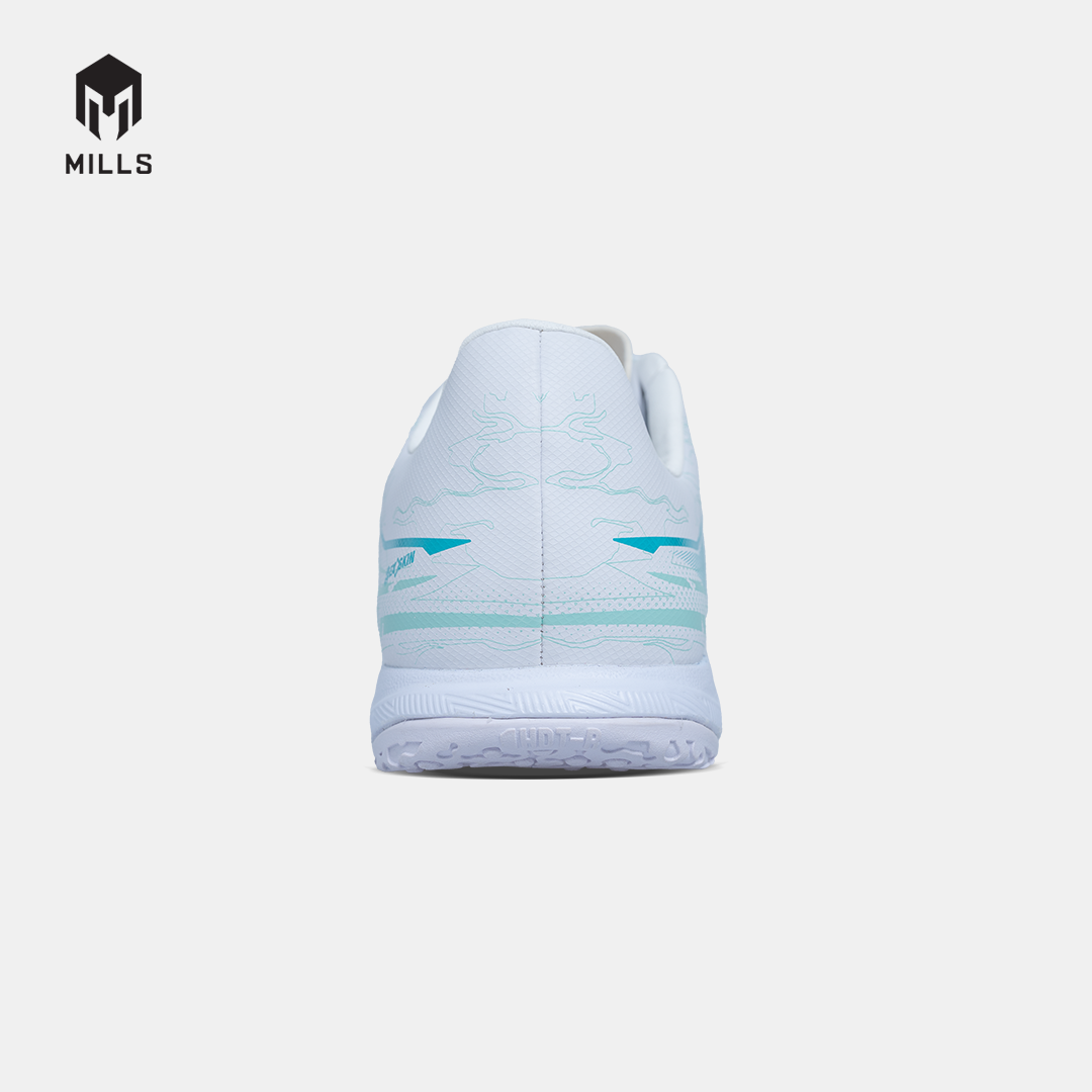 MILLS SEPATU FUTSAL NOUVA IN WHITE/MISTY.TEAL 9408801