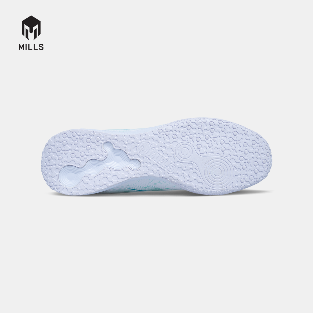 MILLS SEPATU FUTSAL NOUVA IN WHITE/MISTY.TEAL 9408801
