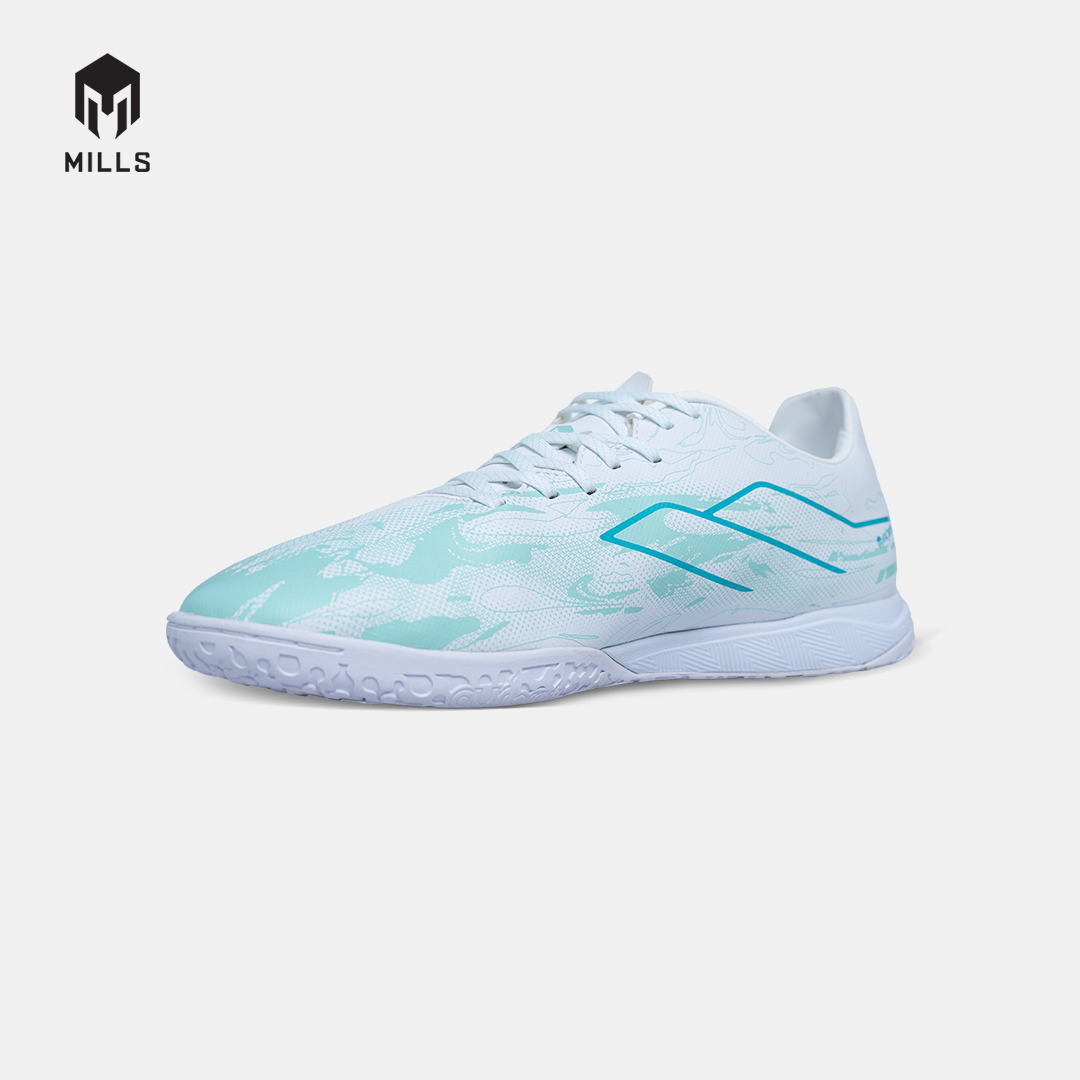 MILLS SEPATU FUTSAL NOUVA IN WHITE/MISTY.TEAL 9408801