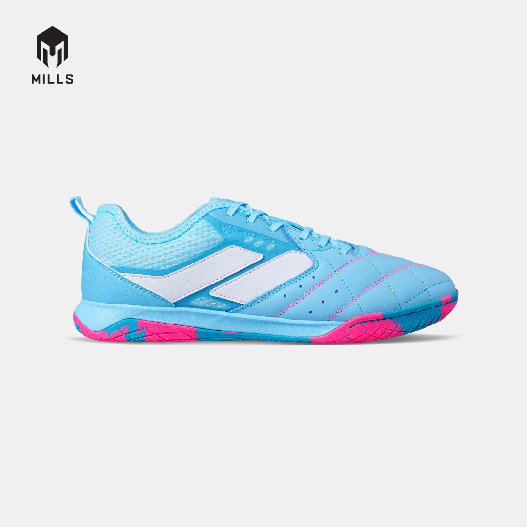 MILLS SEPATU FUTSAL VOLTASALA LEON M2 LEA AQUA.BLUE/WHITE/HOT.PINK 9502603