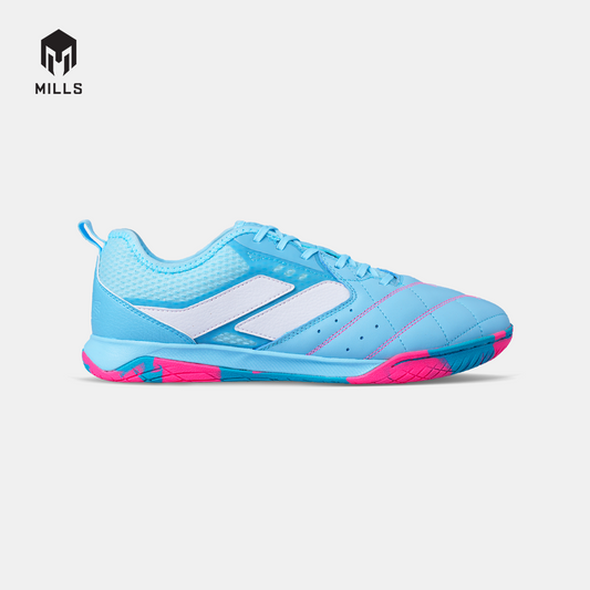 MILLS SEPATU FUTSAL VOLTASALA LEON M2 LEA AQUA.BLUE/WHITE/HOT.PINK 9502603