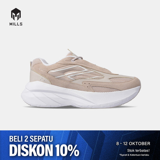 MILLS SEPATU SPORTSTYLE REVOLT ENERSTRIKE ALPHA BEIGE/OFF.WHITE 9703203