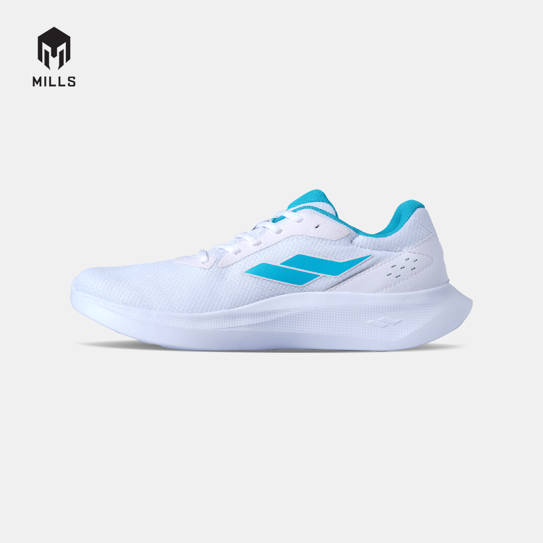MILLS SEPATU LARI RUNNING SHOES SPECTER 2.0 WHITE/CYAN.BLUE 9101501