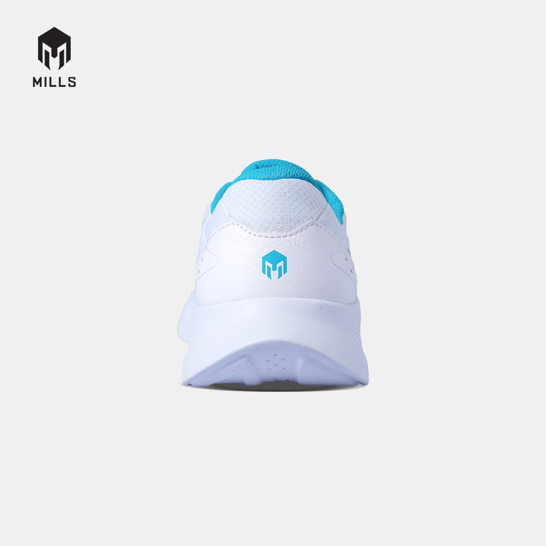 MILLS SEPATU LARI RUNNING SHOES SPECTER 2.0 WHITE/CYAN.BLUE 9101501