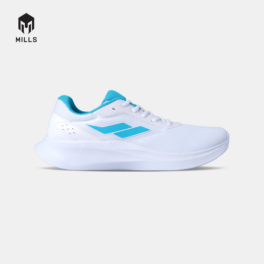 MILLS SEPATU LARI RUNNING SHOES SPECTER 2.0 WHITE/CYAN.BLUE 9101501
