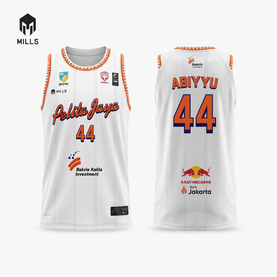 MILLS NAMESET JERSEY PELITA JAYA BASKETBALL 2026( HANYA NAMA DAN NOMOR SAJA )