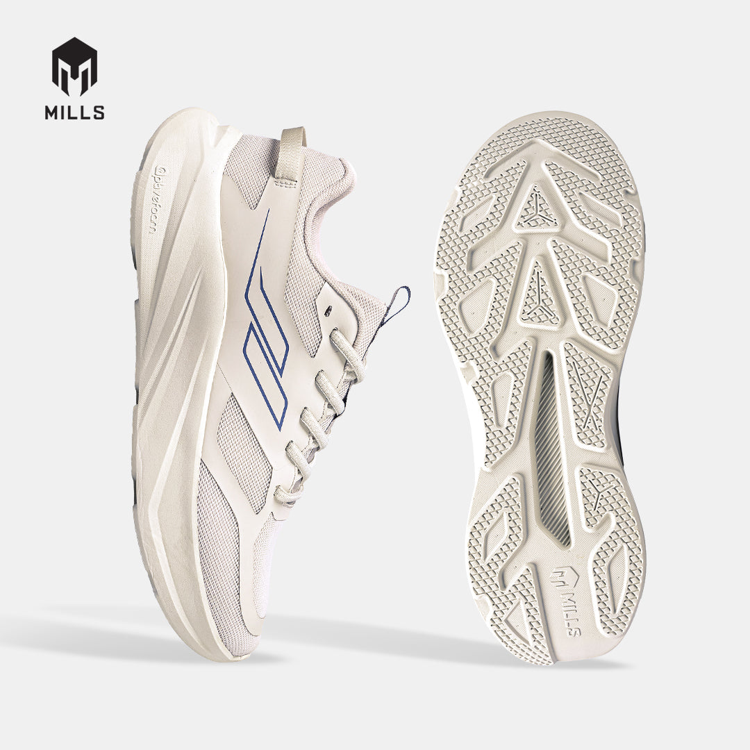 MILLS SEPATU LARI RUNNING SHOES HORIZON OFF WHITE/BLUE HAZE 9109903