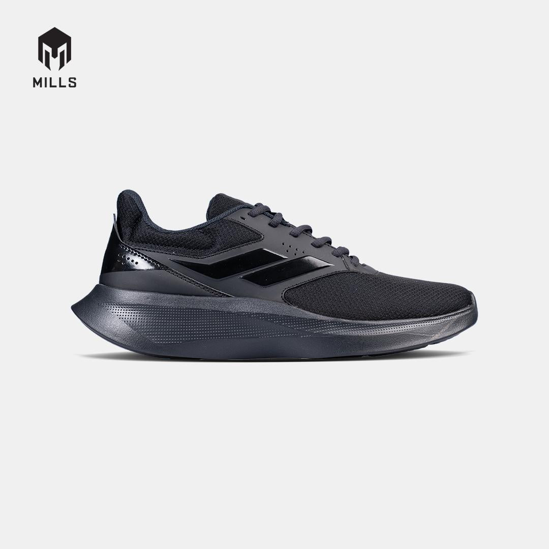 MILLS SEPATU LARI RUNNING SHOES ECHO TRIPLE.BLACK 9702304