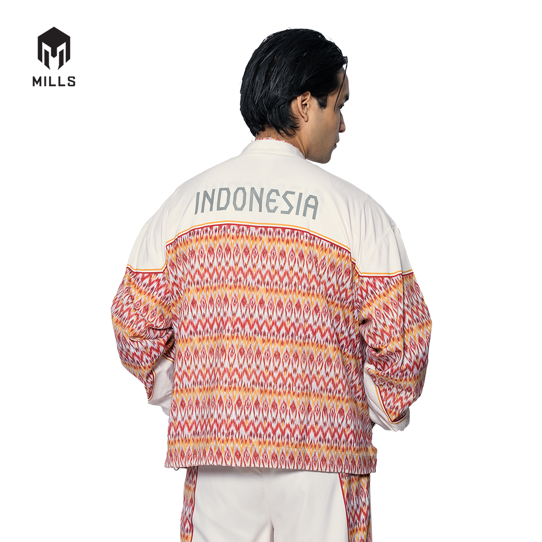 MILLS Jacket Olahraga Ikat Indonesia Jacket 8197