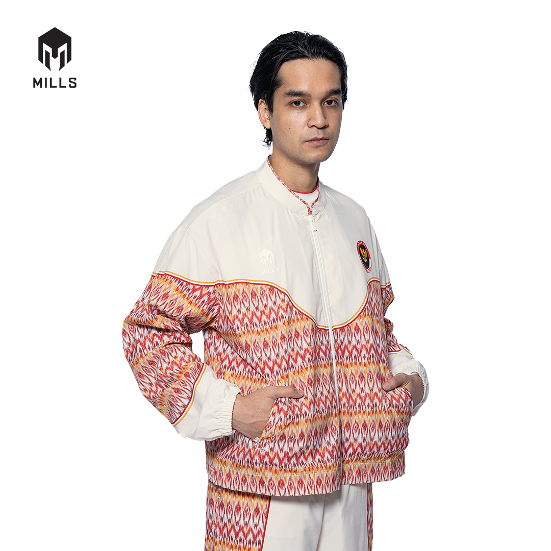 MILLS Jacket Olahraga Ikat Indonesia Jacket 8197