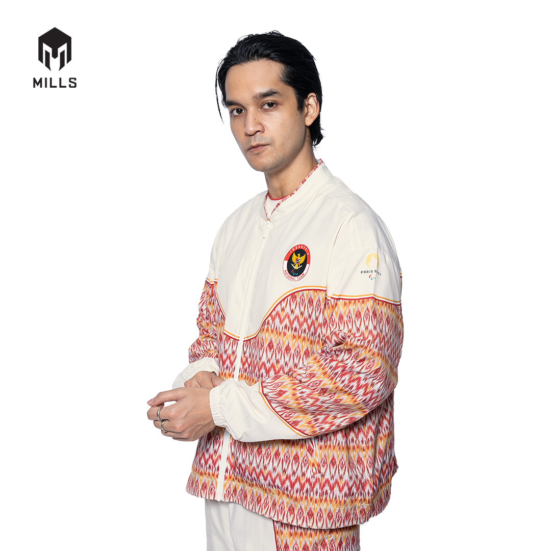 MILLS Jacket Olahraga Ikat Indonesia Jacket 8197