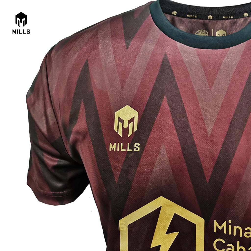 MILLS Baju Olahraga SULUT UNITED FC Away Jersey RV Brown 1055SUFC