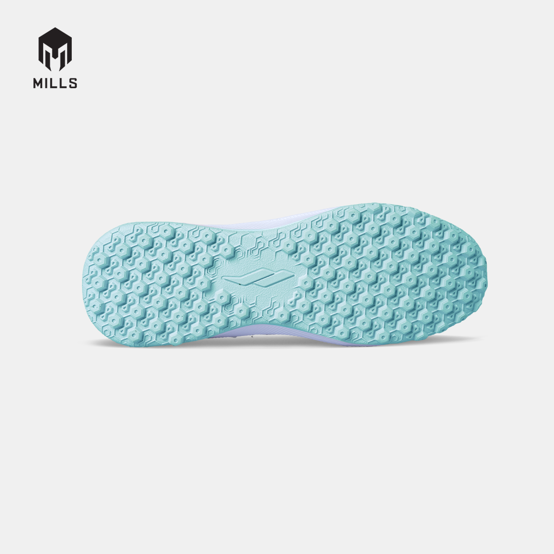 MILLS SEPATU MINI SOCCER XYCLOPS SPEEDFREAK M2.1 MATCH TF MISTY.TEAL/FRESH.ORANGE/LASER.LIME 9008303