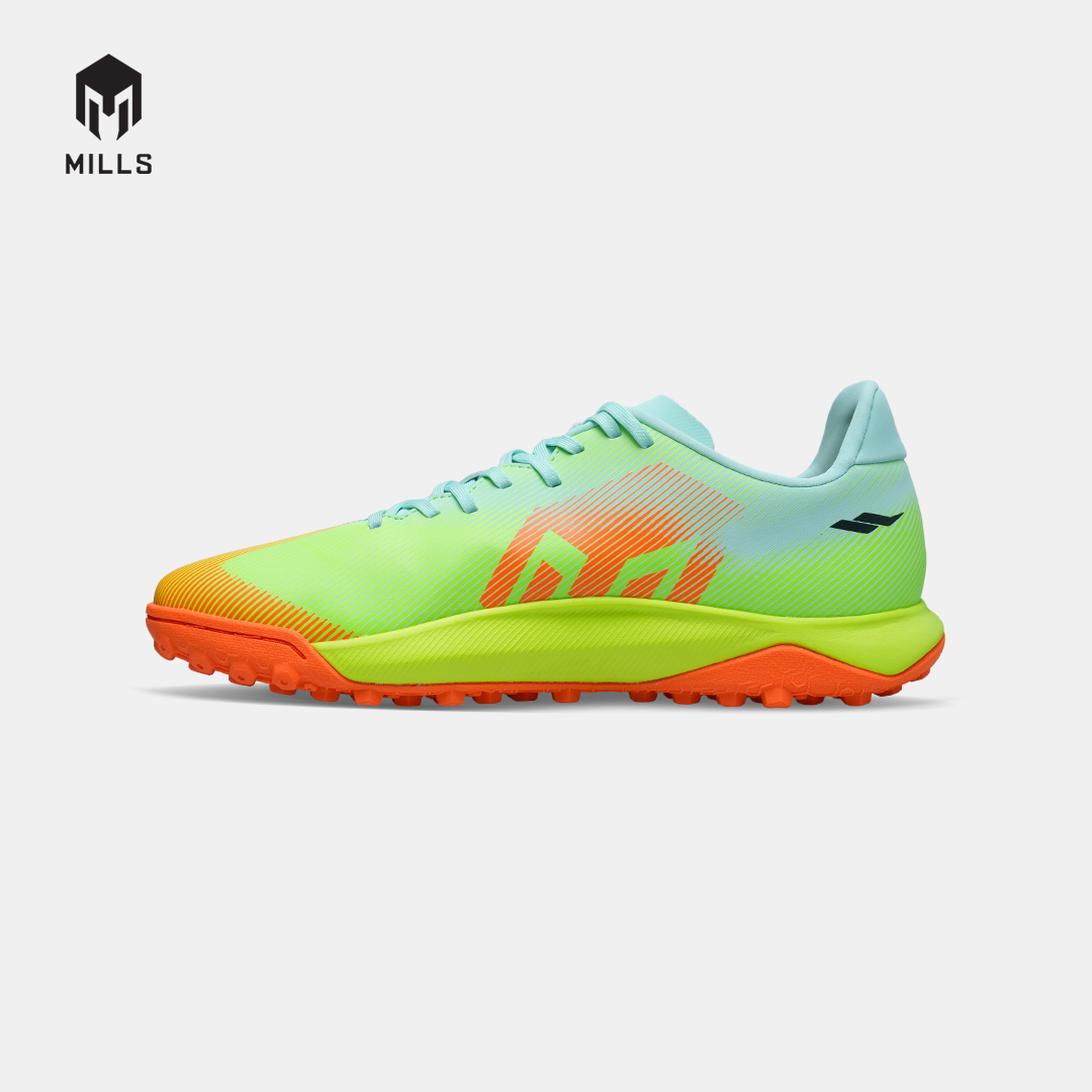MILLS SEPATU MINI SOCCER XYCLOPS NITROACE M1.2 MATCH TF MISTY.TEAL/LASER.LIME/FRESH.ORANGE 9008503
