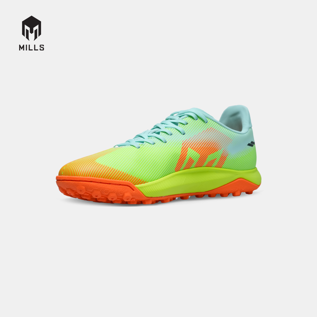 MILLS SEPATU MINI SOCCER XYCLOPS NITROACE M1.2 MATCH TF MISTY.TEAL/LASER.LIME/FRESH.ORANGE 9008503