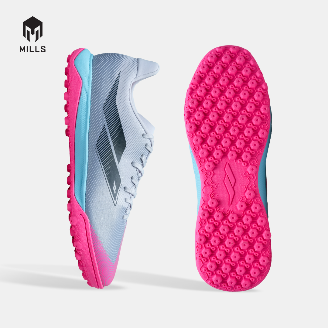 MILLS SEPATU MINI SOCCER XYCLOPS NITROACE M1.2 MATCH TF SILVER/LAVENDER/HOT.PINK 9008504