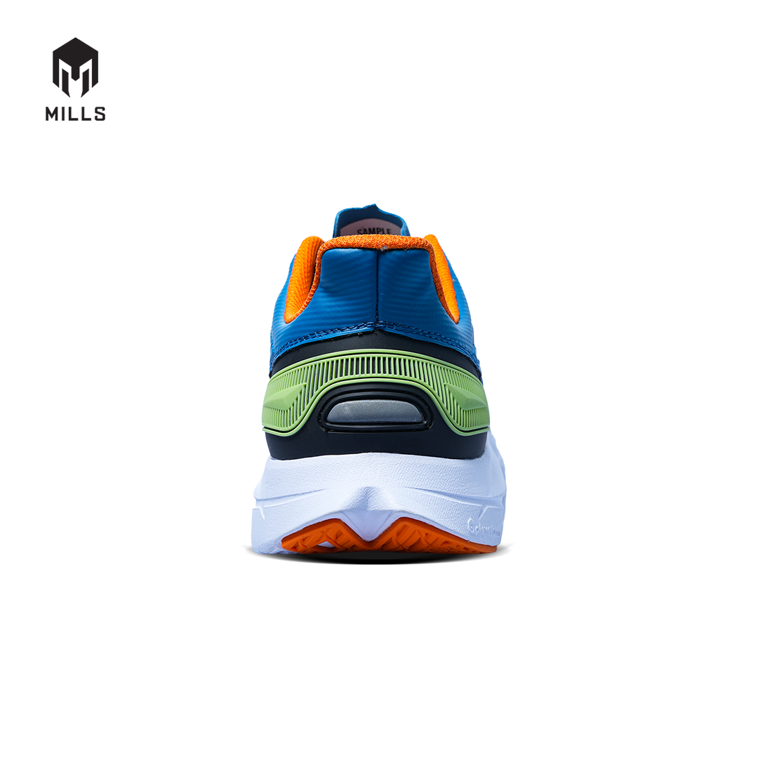 Mills Sepatu Lari Running Shoes Treximo Saga V2 Pine Green / Black / Lime Green 9101210