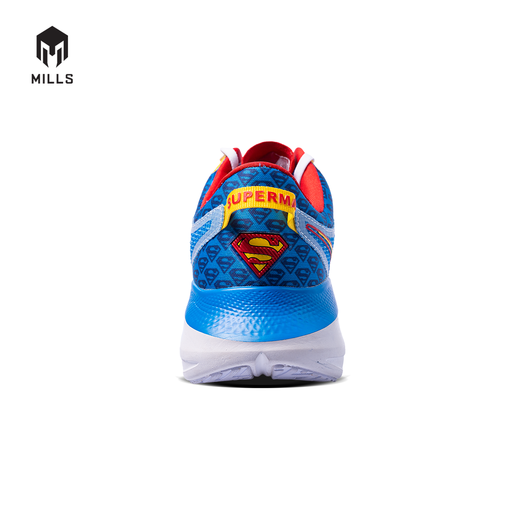 Mills Sepatu Lari Running Shoes Enermax Flasma Superman Pack White / Blue / Red 9102304