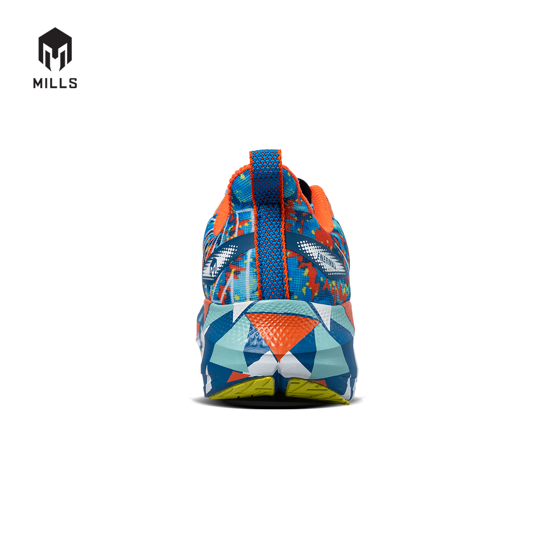 Mills Sepatu Lari Running Shoes Enermax Nergetic M2 Navy / Blue / Orange 9102601