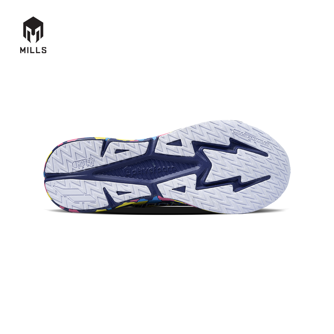 Mills Sepatu Lari Running Shoes Enermax Nergetic M2 Yellow / White / Black 9102603