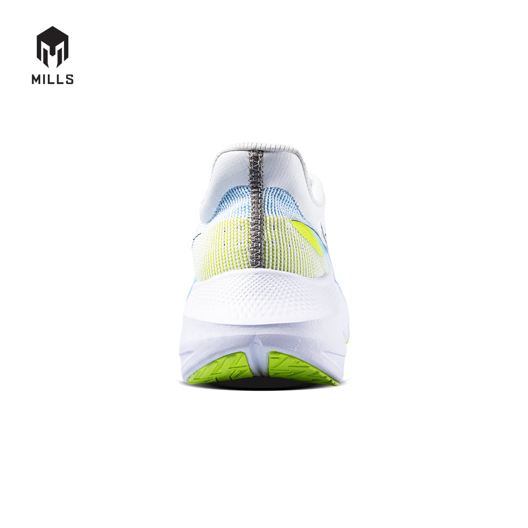 Mills Sepatu Lari Running Shoes Enermax Tycoon White / Lt.Blue / Green 9102701