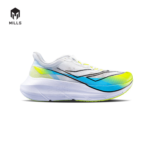 Mills Sepatu Lari Running Shoes Enermax Tycoon White / Lt.Blue / Green 9102701