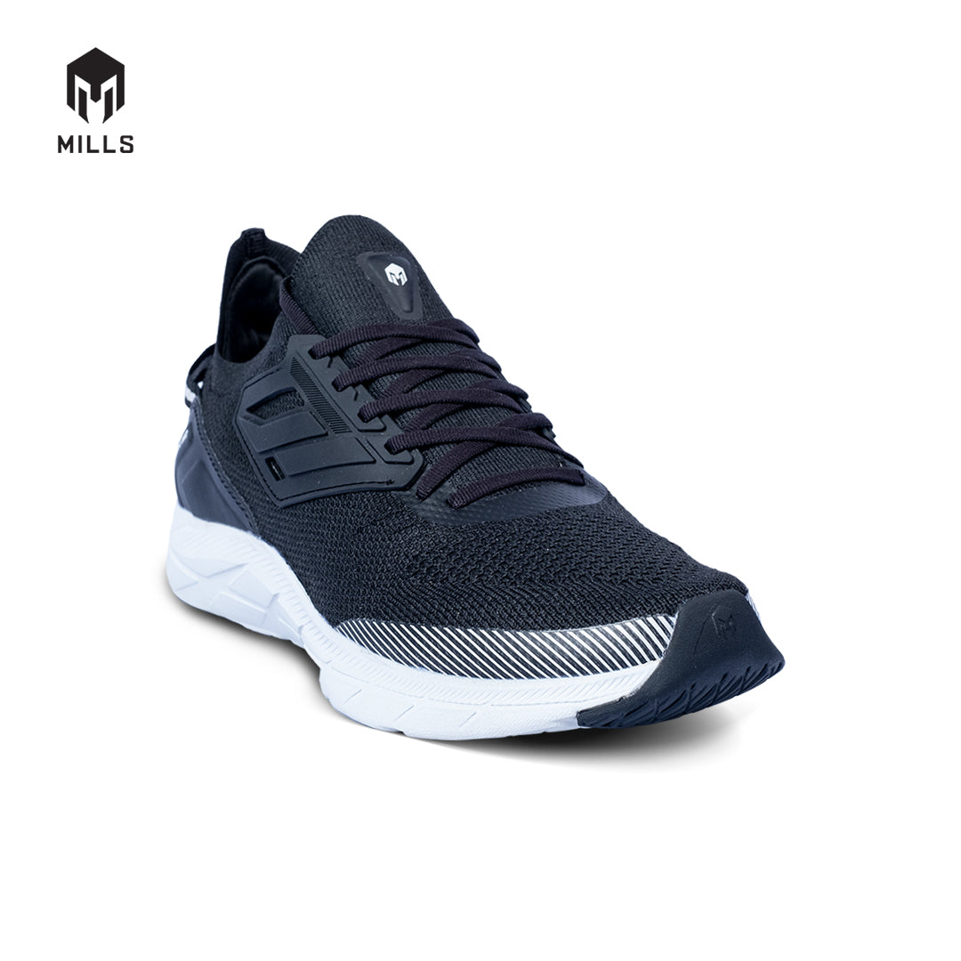 Mills Sepatu Lari Running Shoes Treximo Hydra M2 Black / Off. White / Grey 9103502