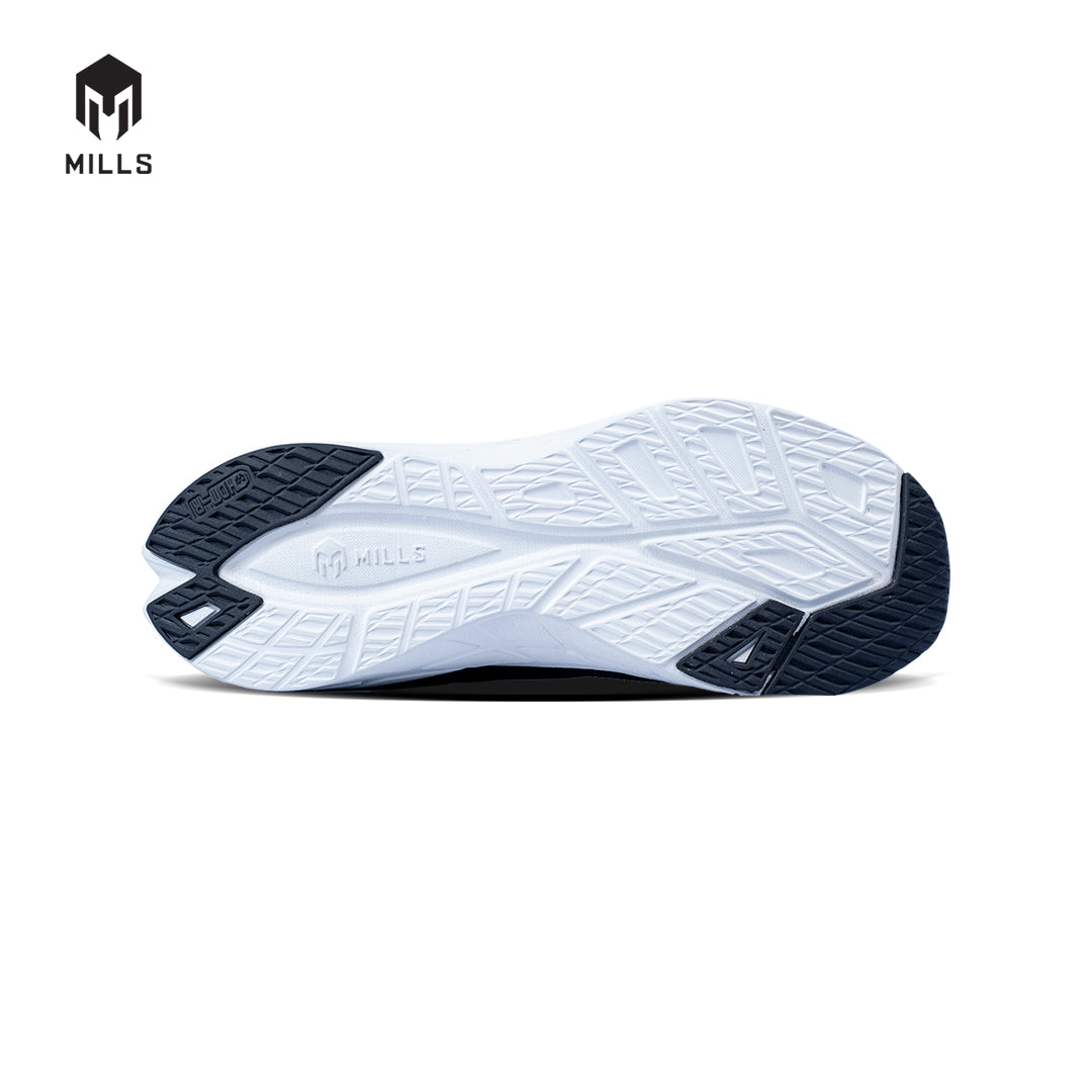 Mills Sepatu Lari Running Shoes Treximo Hydra M2 Black / Off. White / Grey 9103502