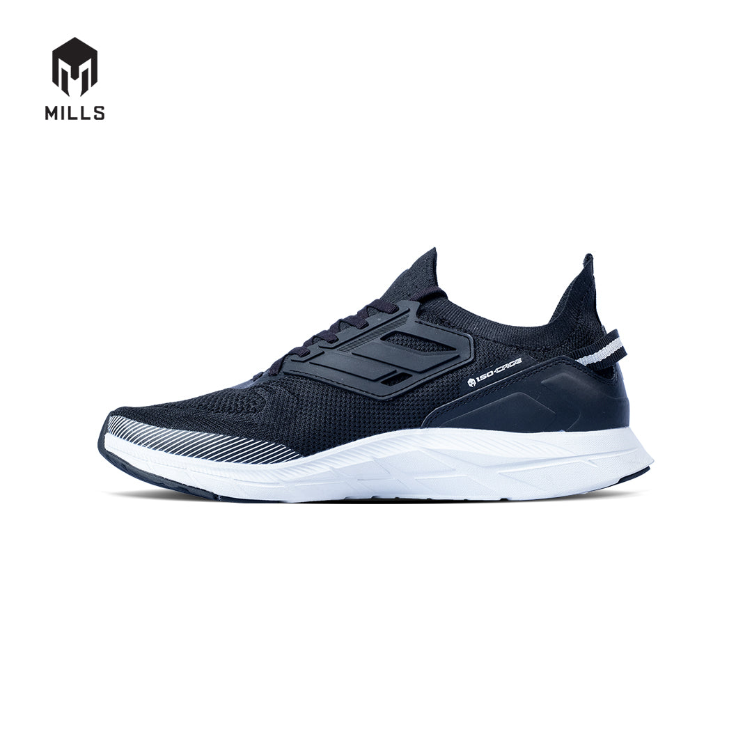 Mills Sepatu Lari Running Shoes Treximo Hydra M2 Black / Off. White / Grey 9103502