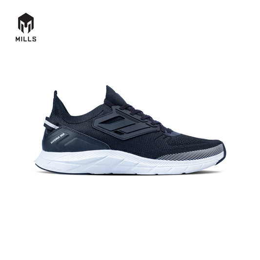 Mills Sepatu Lari Running Shoes Treximo Hydra M2 Black / Off. White / Grey 9103502